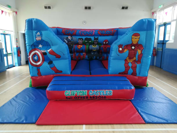 Superhero Bouncy Castle