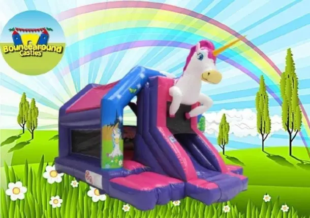 Unicorn Disco Bounce And Slide