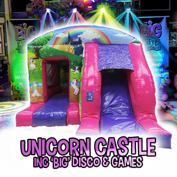 Unicorn Castle And Big Disco And Hosted Games