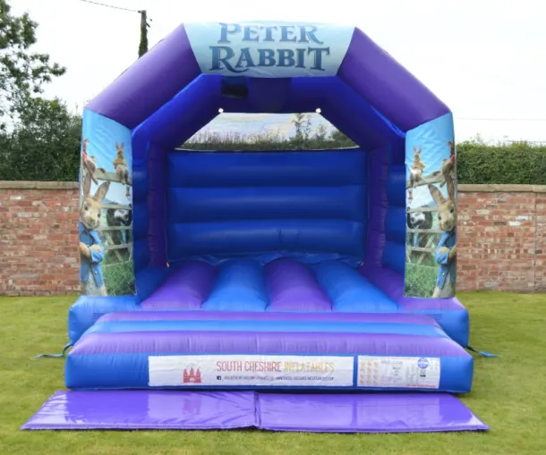 Peter Rabbit Castle 12ft X 15ft Purple And Blue