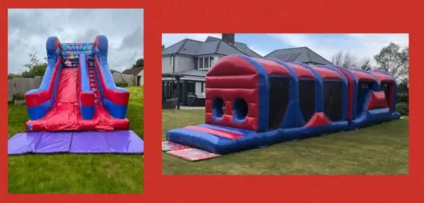 55ft Extreme Assault Course Bouncy Castle Package