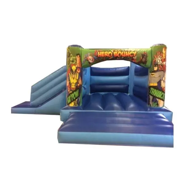 2a Blue Marvel Combo Bouncy Castle