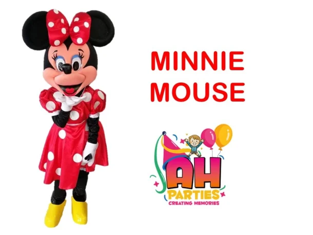 Minnie Mouse Mascot