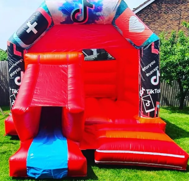 Tiktok Castle With Slide