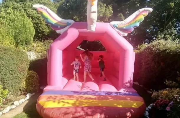 Unicorn Bouncy Castle