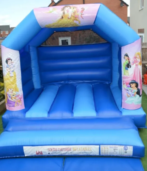 Princess Castle Light Blue 12ft X 12ft Blue And Light Blue