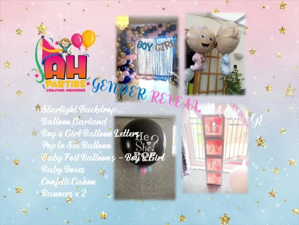 Gender Reveal Package 2