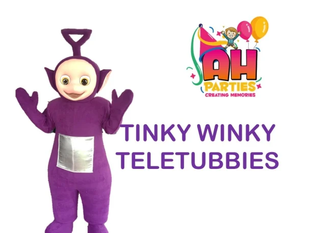 Teletubbies Tinkywinky Mascot