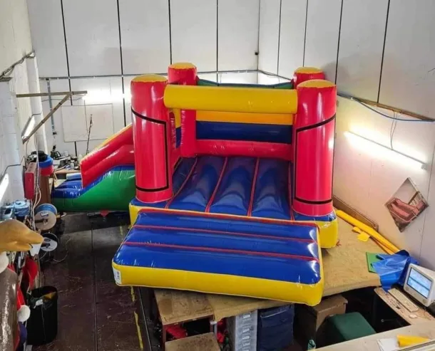 18ft X 14ft H Frame Multicoloured Side Slide Combi