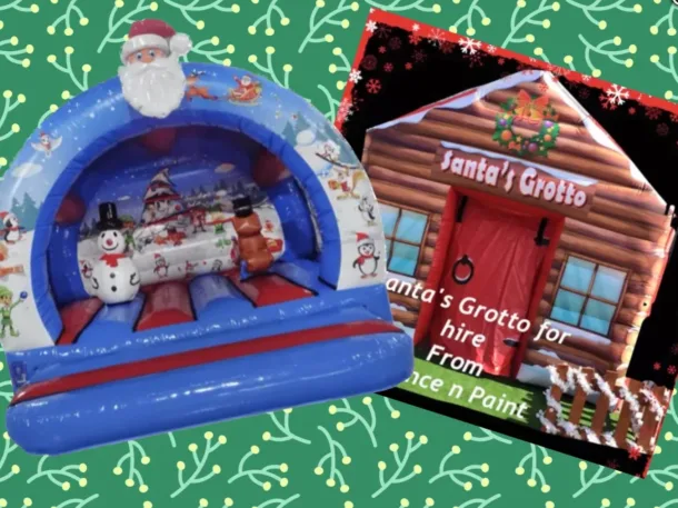 Christmas Grotto And Bounce Package