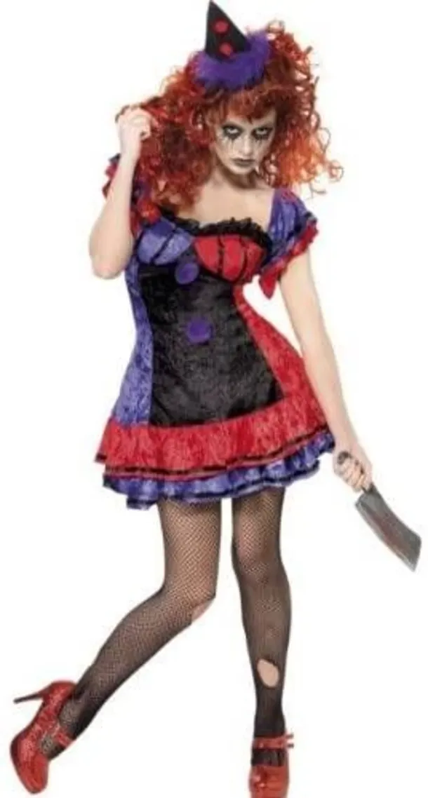 Bo Bo Clown Fancy Dress Costume (small)