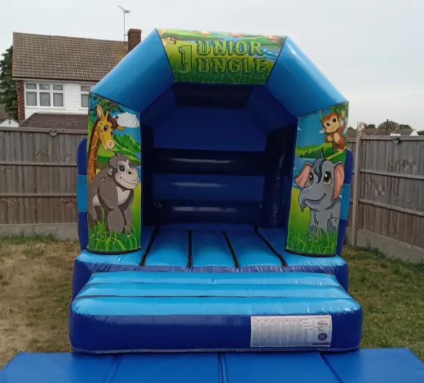 Junior Jungle Themed Bouncy Castle 9x11