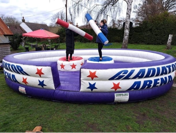 2 Man Inflatable Gladiator Dual