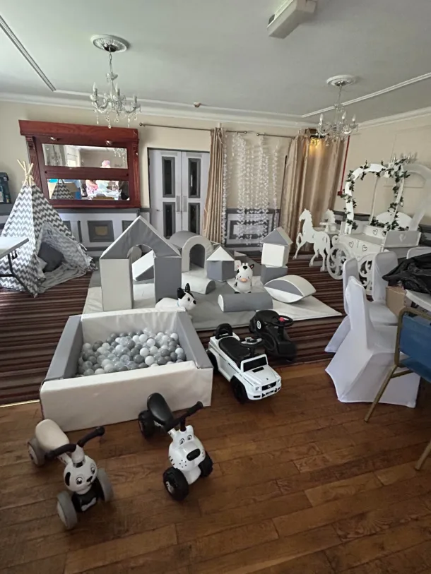 Grey And White Soft Play - Package A