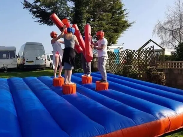 4 Man Inflatable Gladiator Dual