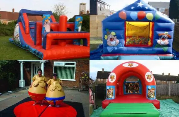 10f X 9ft Ball Pond & 12ft X 15ft Toy Story & 30ft Under The Sea Assault Course & Childrens 8ft X 8ft Sumo Suits