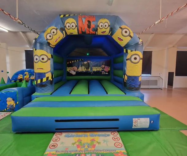 Minion Disco Bouncy Castle