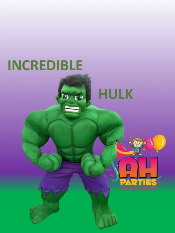 Incredible Hulk Mascot
