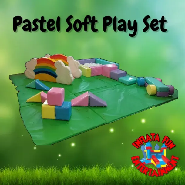 Pastel Soft Play Set