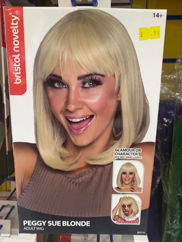 Peggy Sue Blonde Wig