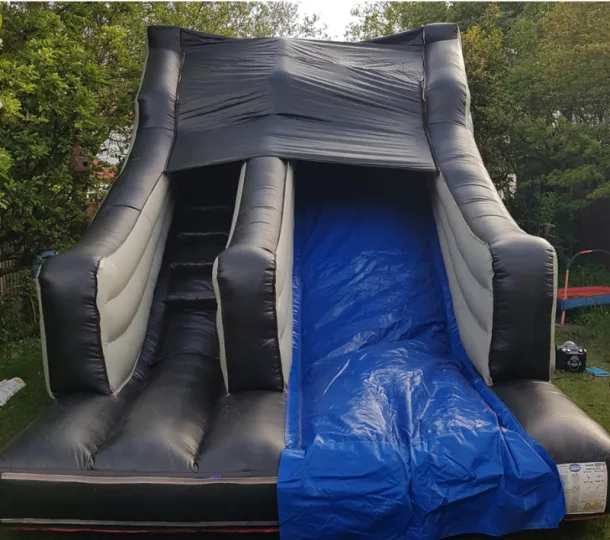 Black Inflatable Slide