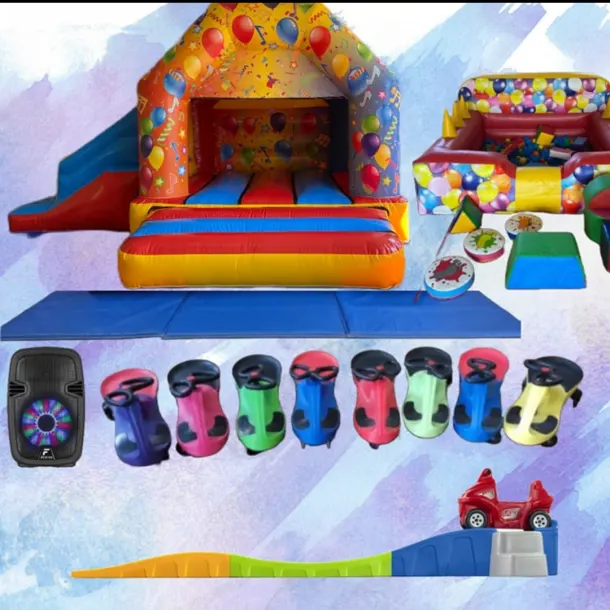 Bounce N Slide Party Package