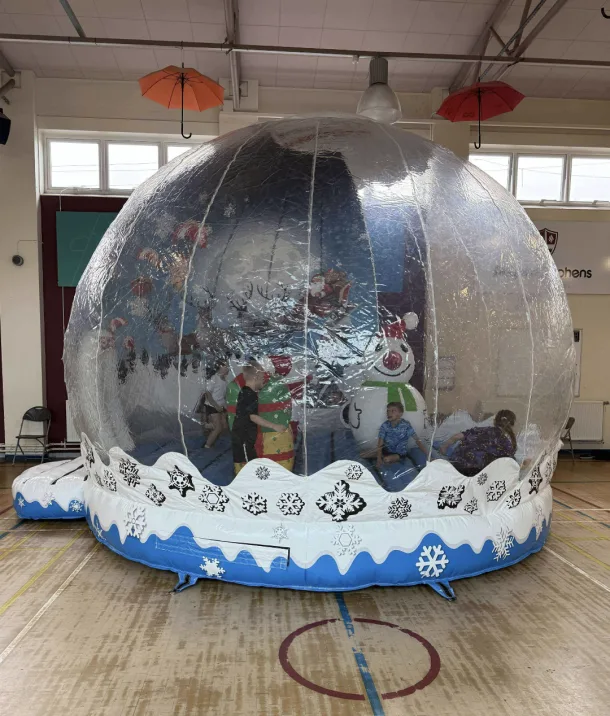 Bouncy Snow Globe