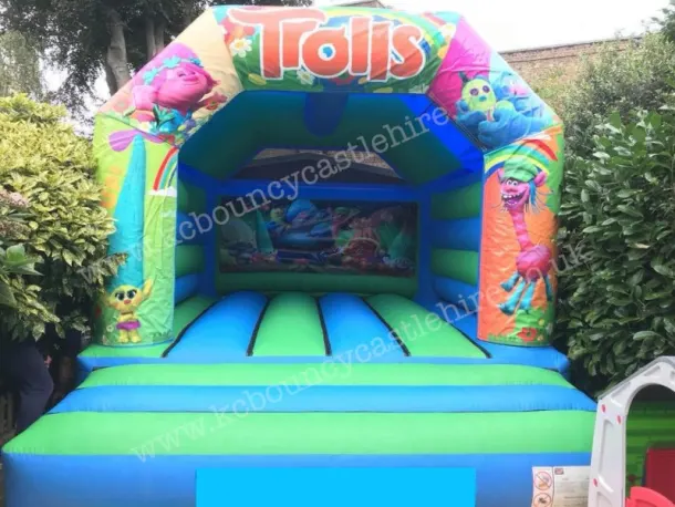 Trolls Bouncy Castle Hire In Liverpool