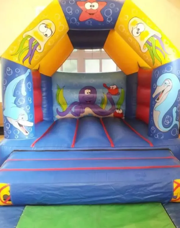 Under The Sea Themed Bouncy Castle