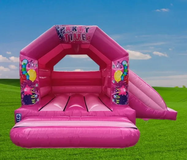 Pink Themed Side Slide - Party Time