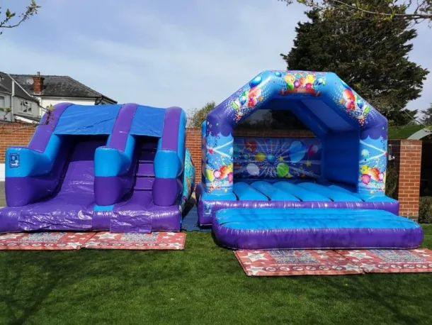 Party Mini Slide And Castle Package