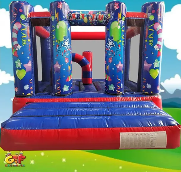 Indoor Red Blue Party Castle