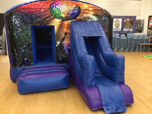 Adult Disco Castle With Front Slide