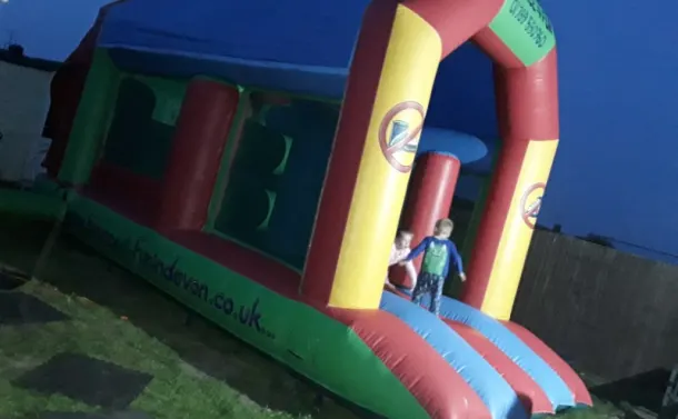 Bouncy Obstacle Castle