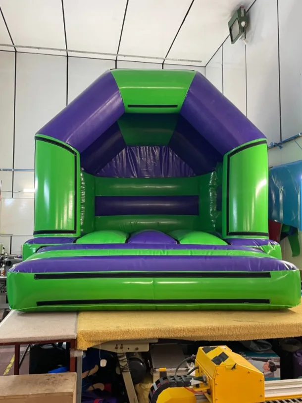 Purple And Green Velcro Castle