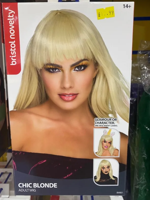 Chic Blonde Wig