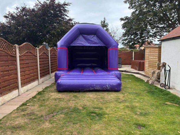Purple 12ft X 14ft Bouncy Castle