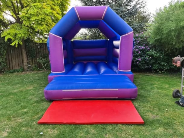 Blue And Purple Velcro