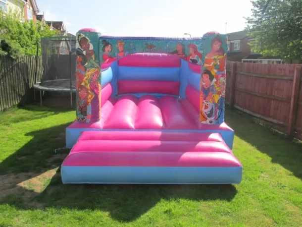 Pink Princess H Style Bouncy Castle