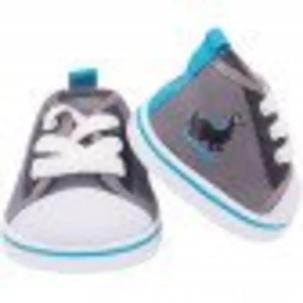 Shoes, Dino Grey For L6 Inch Teddies
