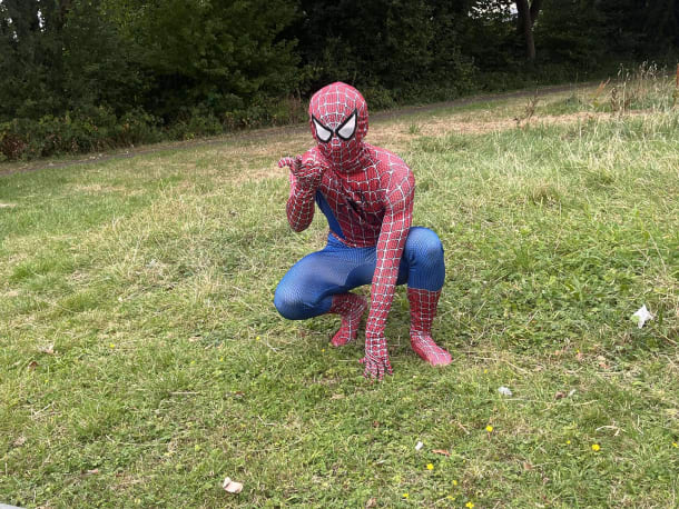 Spider-man Mascot