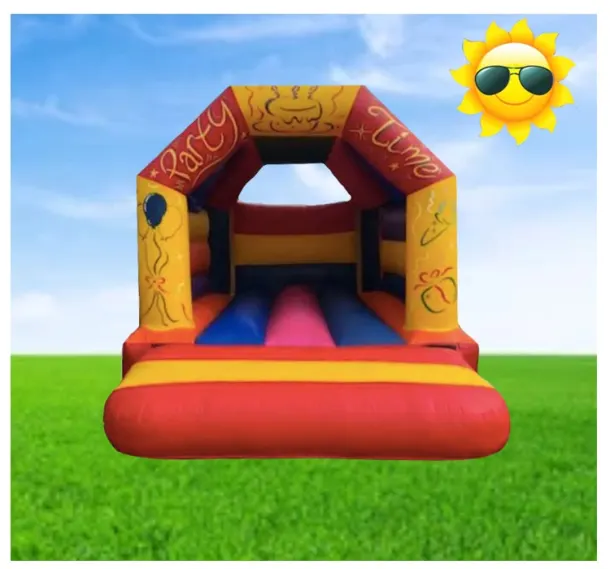 15ft X 12ft Red And Yellow Party Time Bouncy Castle
