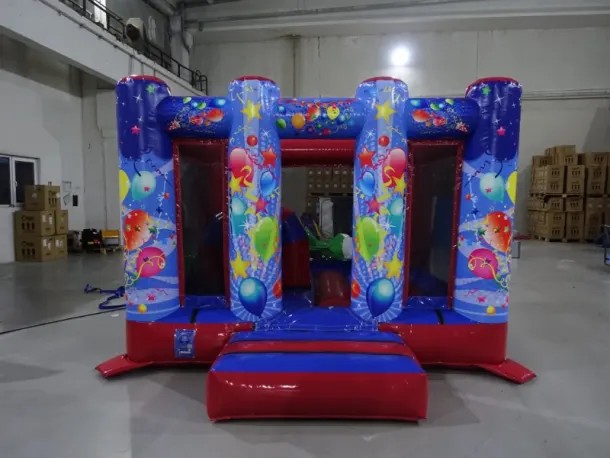 Blue Party Mini Bouncer