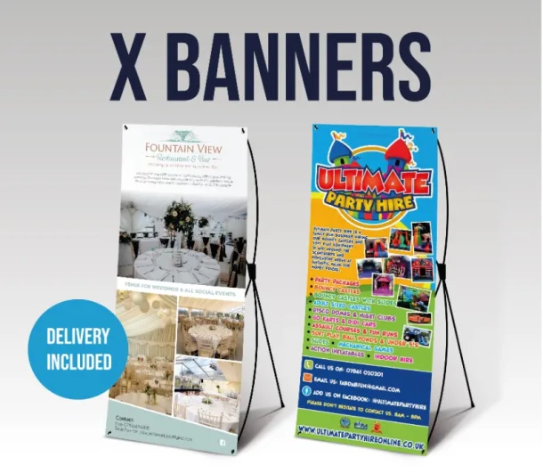 X Banner (indoor) 80x200cm