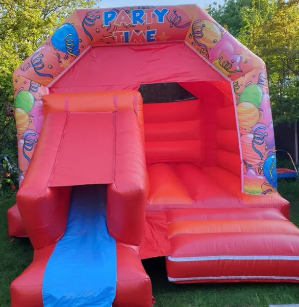 Party Time Castle With Slide