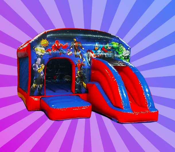 Super Hero Bouncy Castle Hire Boston, Spalding, Holbeach And Sleaford