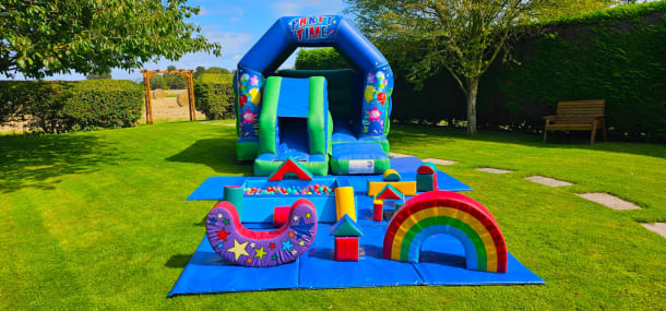 Party Time Slide Combo 8 Years And Under Package