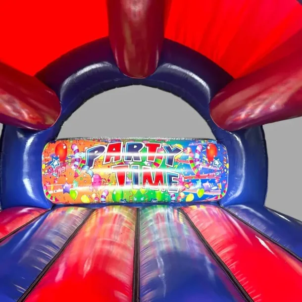 Red Blue Party Time Castle Arch 12 X 15