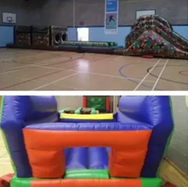 Army Assault Course And Inflatable Skip Package
