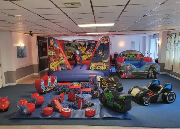 Ultimate Super Hero Softplay With Bouncy Castle